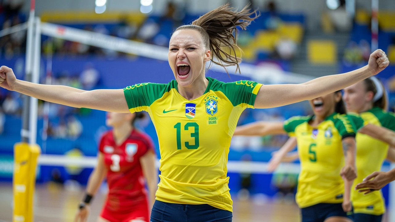 Brasil Avança às Semifinais da Liga das Nações de Vôlei com Vitória Emocionante Sobre a Tailândia