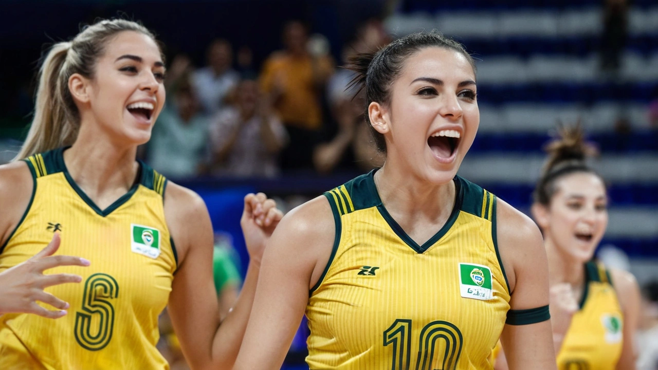 Brasil e EUA se Enfrentam em Jogo Emocionante de Vôlei nas Olimpíadas de Paris 2024