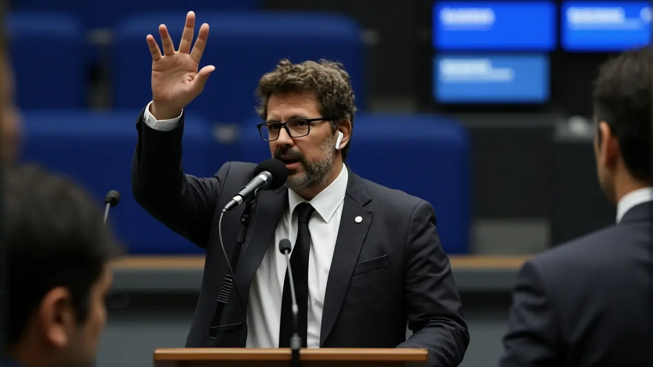 Frias responde a Dino no X e diz que vai esclarecer viagem ao exterior